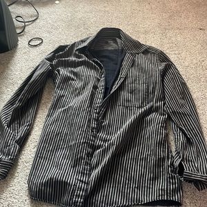 Zanella Pinstripe Button Up